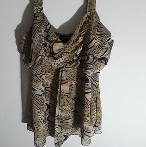 Lane Bryant sheer top